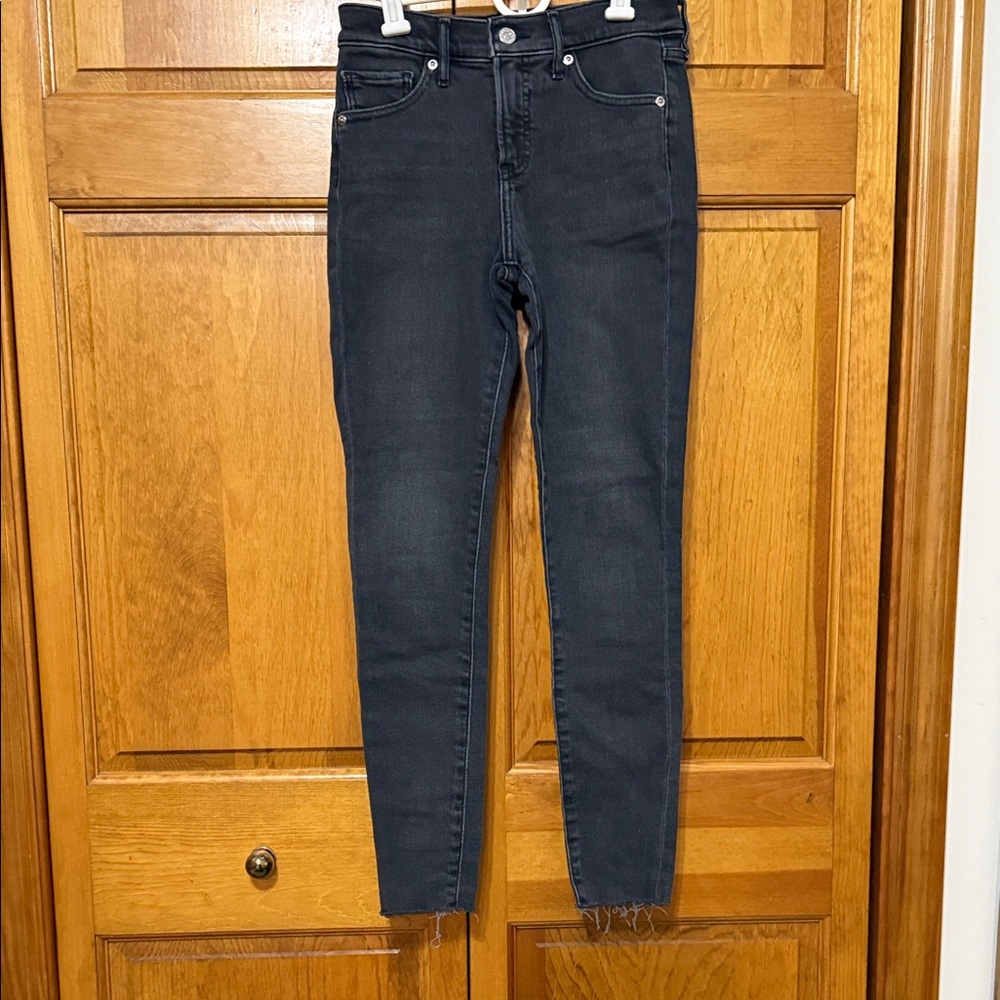 Express Charcoal Skinny Jeans
